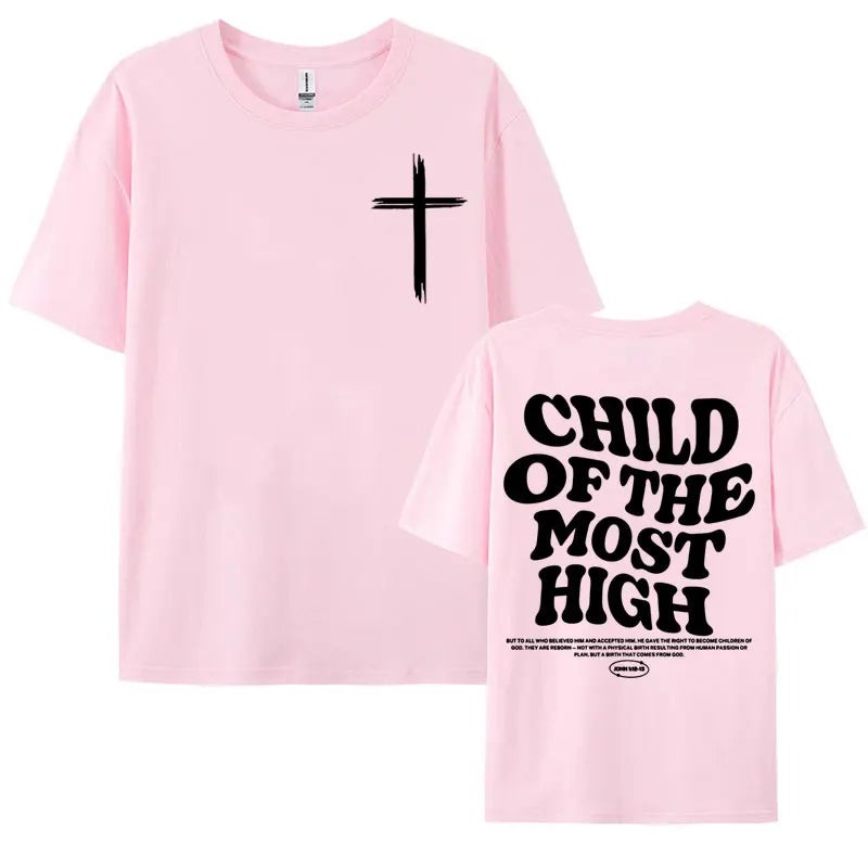 Aesthetic Christian Bible Verse T Shirt for Men Christians Apparel Brown Jesus T-shirts Unisex Harajuku Fashion Oversized Tshirt