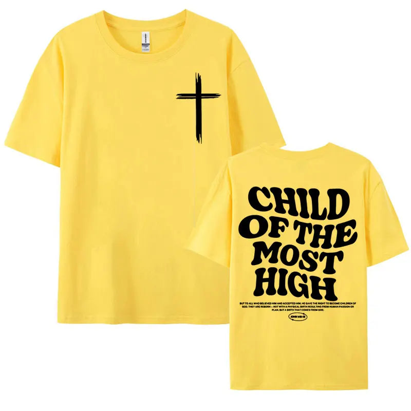 Aesthetic Christian Bible Verse T Shirt for Men Christians Apparel Brown Jesus T-shirts Unisex Harajuku Fashion Oversized Tshirt