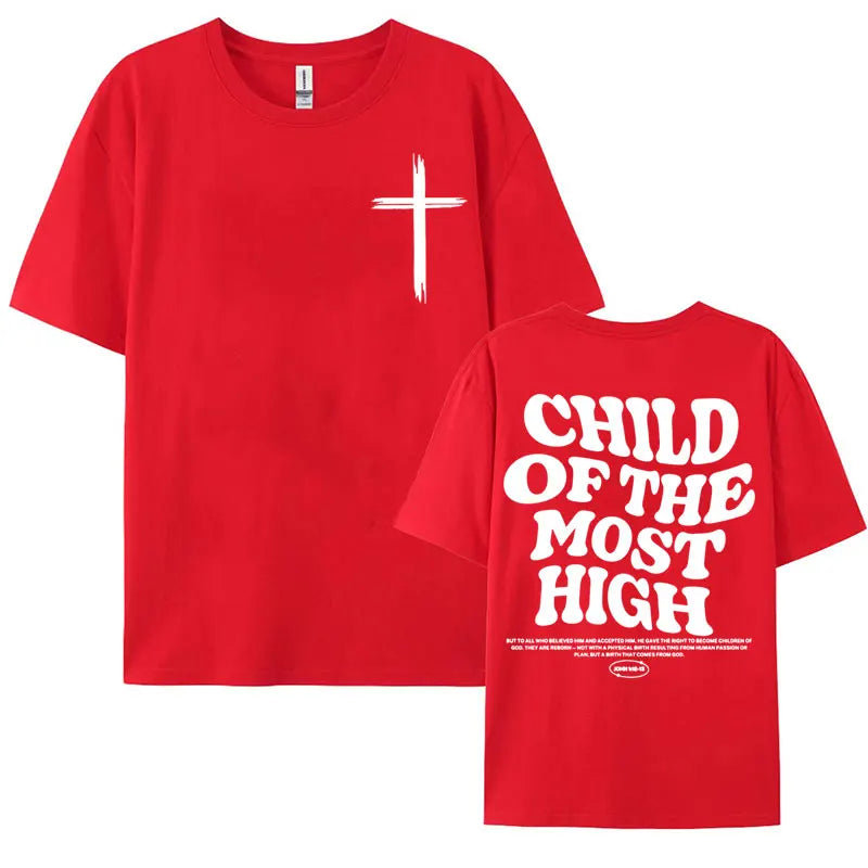 Aesthetic Christian Bible Verse T Shirt for Men Christians Apparel Brown Jesus T-shirts Unisex Harajuku Fashion Oversized Tshirt