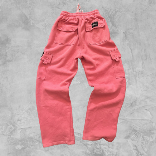 Kingdom Cargo Sweatpants – Pink