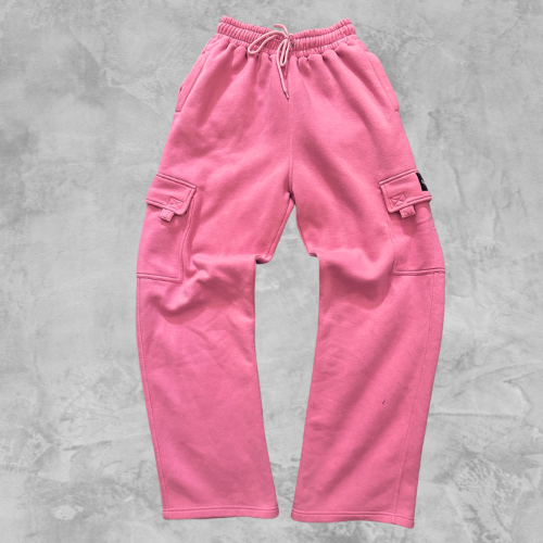 Kingdom Cargo Sweatpants – Pink