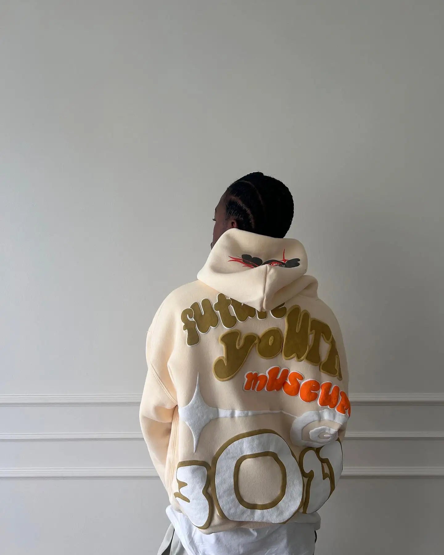 American letter puff print Hoodies Women Couples Y2k Tops Sweatshirt Women Goth Streetwear Grunge Clothing Oversized Hoodie
