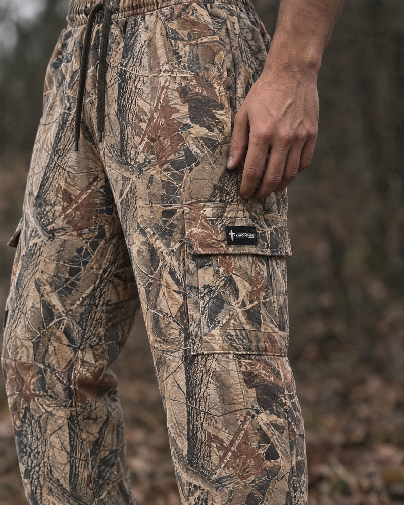 Kingdom Camo Cargo Sweatpants
