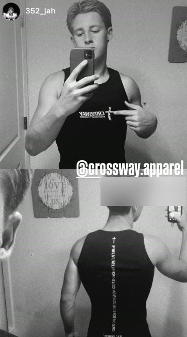 @352_jah · Romans 14:8 Faith Tank
